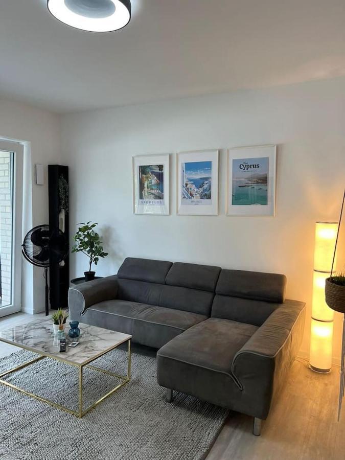 Luxurioeses Apartment,Neubau, 4 Personen, Parkplatz, Griechischer Stil بوخوم المظهر الخارجي الصورة
