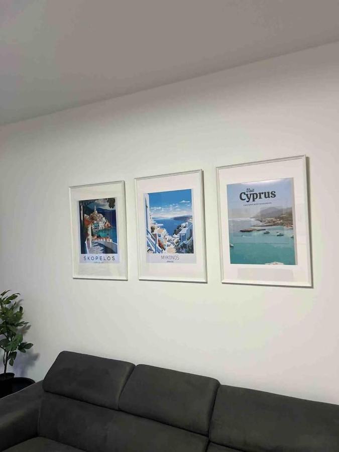 Luxurioeses Apartment,Neubau, 4 Personen, Parkplatz, Griechischer Stil بوخوم المظهر الخارجي الصورة