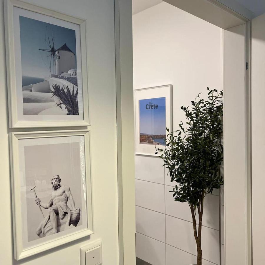 Luxurioeses Apartment,Neubau, 4 Personen, Parkplatz, Griechischer Stil بوخوم المظهر الخارجي الصورة