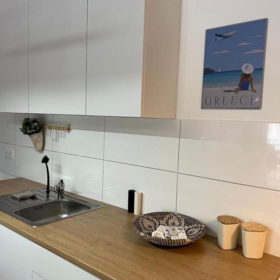 Luxurioeses Apartment,Neubau, 4 Personen, Parkplatz, Griechischer Stil بوخوم المظهر الخارجي الصورة