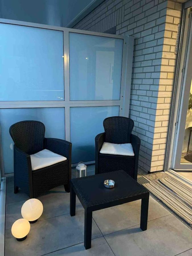 Luxurioeses Apartment,Neubau, 4 Personen, Parkplatz, Griechischer Stil بوخوم المظهر الخارجي الصورة